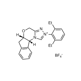 (5aS,10bR)-2-(2,6-Diethylphenyl)-5a,10b-dihydro-4H,6H-indeno[2,1-b][1,2,4]triazolo[4,3-d][1,4]oxazin-2-iumtetrafluoroborate