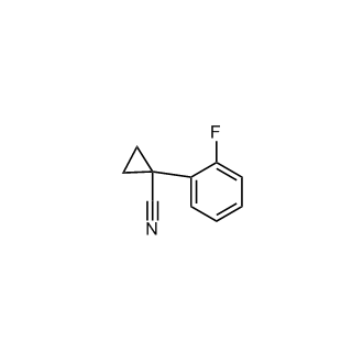 1-(2-Fluorophenyl)cyclopropanecarbonitrile