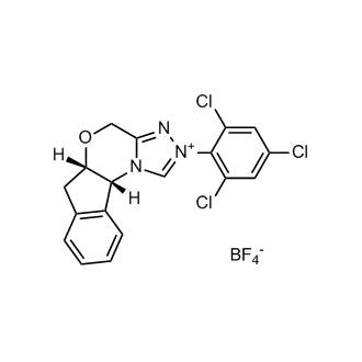 (5aS,10bR)-2-(2,4,6-trichlorophenyl)-5a,10b-dihydro-4H,6H-indeno[2,1-b][1,2,4]triazolo[4,3-d][1,4]oxazin-2-iumtetrafluoroborate
