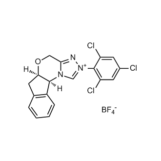 (5aR,10bS)-2-(2,4,6-Trichlorophenyl)-5a,10b-dihydro-4H,6H-indeno[2,1-b][1,2,4]triazolo[4,3-d][1,4]oxazin-2-iumtetrafluoroborate