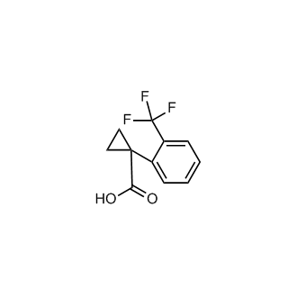 1-(2-(Trifluoromethyl)phenyl)cyclopropanecarboxylic acid