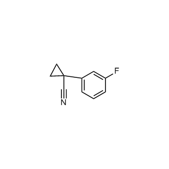 1-(3-Fluorophenyl)cyclopropanecarbonitrile