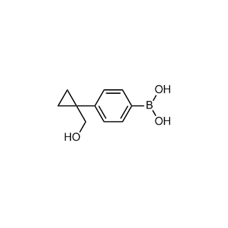 (4-(1-(Hydroxymethyl)cyclopropyl)phenyl)boronic acid