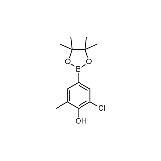 2-Chloro-6-methyl-4-(4,4,5,5-tetramethyl-1,3,2-dioxaborolan-2-yl)phenol