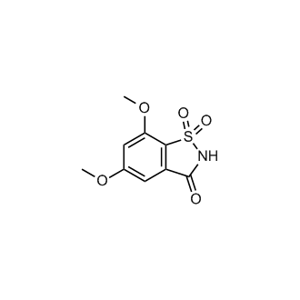 5,7-Dimethoxybenzo[d]isothiazol-3(2H)-one 1,1-dioxide