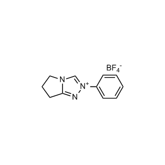 6,7-Dihydro-2-phenyl-5H-Pyrrolo[2,1-c]-1,2,4-triazolium tetrafluoroborate