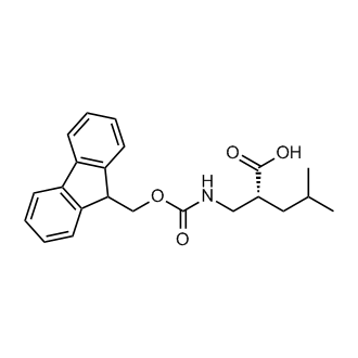 (R)-2-(((((9H-Fluoren-9-yl)methoxy)carbonyl)amino)methyl)-4-methylpentanoic acid