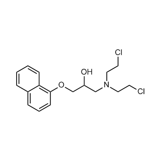 1-(Bis(2-chloroethyl)amino)-3-(naphthalen-1-yloxy)propan-2-ol
