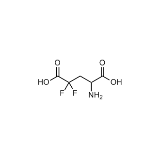 4-Amino-2,2-difluoropentanedioic acid