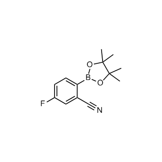 5-Fluoro-2-(4,4,5,5-tetramethyl-1,3,2-dioxaborolan-2-yl)benzonitrile