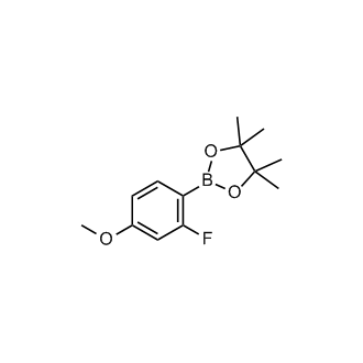 2-(2-Fluoro-4-methoxyphenyl)-4,4,5,5-tetramethyl-1,3,2-dioxaborolane