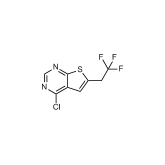 4-Chloro-6-(2,2,2-trifluoroethyl)thieno[2,3-d]pyrimidine