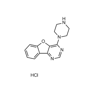 4-(Piperazin-1-yl)benzofuro[3,2-d]pyrimidine hydrochloride