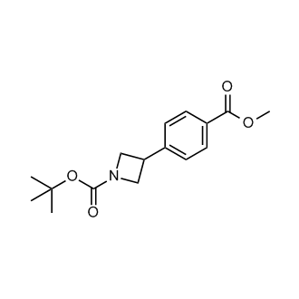 tert-Butyl 3-(4-(methoxycarbonyl)phenyl)azetidine-1-carboxylate