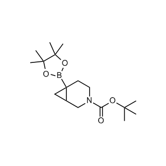 tert-Butyl 6-(4,4,5,5-tetramethyl-1,3,2-dioxaborolan-2-yl)-3-azabicyclo[4.1.0]heptane-3-carboxylate