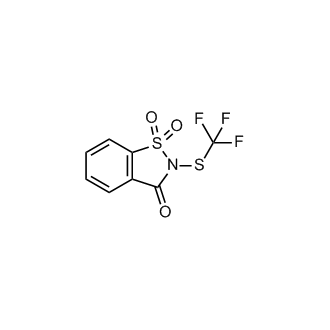 2-((Trifluoromethyl)thio)benzo[d]isothiazol-3(2H)-one 1,1-dioxide