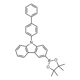 9-([1,1'-Biphenyl]-4-yl)-3-(4,4,5,5-tetramethyl-1,3,2-dioxaborolan-2-yl)-9H-carbazole