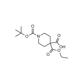 1-(tert-Butoxycarbonyl)-4-(ethoxycarbonyl)piperidine-4-carboxylic acid