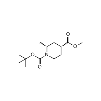(2R,4R)-1-tert-Butyl 4-methyl 2-methylpiperidine-1,4-dicarboxylate
