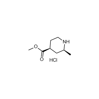 (2S,4S)-Methyl 2-methylpiperidine-4-carboxylate hydrochloride