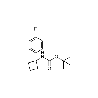 tert-Butyl (1-(4-fluorophenyl)cyclobutyl)carbamate