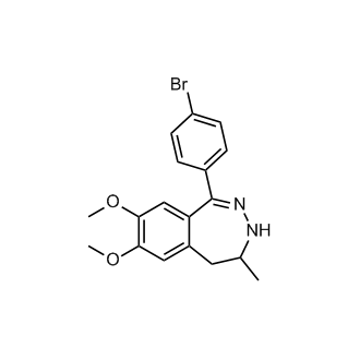1-(4-Bromophenyl)-7,8-dimethoxy-4-methyl-4,5-dihydro-3H-benzo[d][1,2]diazepine