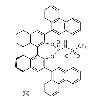 1,1,1-Trifluoro-N-[(11bR)-8,9,10,11,12,13,14,15-octahydro-4-oxido-2,6-di-9-phenanthrenyldinaphtho[2,1-d:1',2'-f][1,3,2]dioxaphosphepin-4-yl]methanesulfonamide