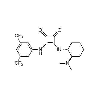 3-[[3,5-Bis(trifluoromethyl)phenyl]amino]-4-[[(1R,2R)-2-(dimethylamino)cyclohexyl]amino]-3-cyclobutene-1,2-dione