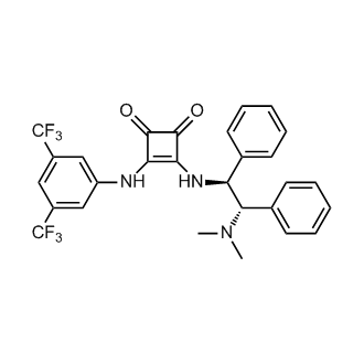 3-[[3,5-Bis(trifluoromethyl)phenyl]amino]-4-[[(1S,2S)-2-(dimethylamino)-1,2-diphenylethyl]amino]-3-cyclobutene-1,2-dione