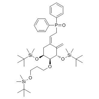 ((Z)-2-((3S,4S,5S)-3,5-Bis((tert-butyldimethylsilyl)oxy)-4-(3-((tert-butyldimethylsilyl)oxy)propoxy)-2-methylenecyclohexylidene)ethyl)diphenylphosphine oxide