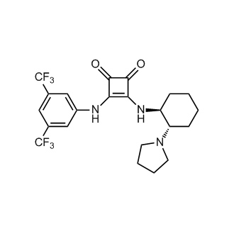 3-[[3,5-Bis(trifluoromethyl)phenyl]amino]-4-[[(1S,2S)-2-(1-pyrrolidinyl)cyclohexyl]amino]-3-cyclobutene-1,2-dione