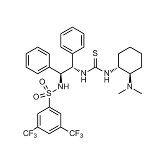 N-[(1S,2S)-2-[[[[(1R,2R)-2-(Dimethylamino)cyclohexyl]amino]thioxomethyl]amino]-1,2-diphenylethyl]-3,5-bis(trifluoromethyl)benzenesulfonamide