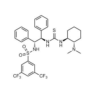 N-[(1R,2R)-2-[[[[(1S,2S)-2-(Dimethylamino)cyclohexyl]amino]thioxomethyl]amino]-1,2-diphenylethyl]-3,5-bis(trifluoromethyl)benzenesulfonamide