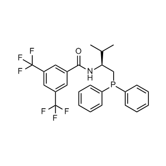 N-[(1S)-1-[(Diphenylphosphino)methyl]-2-methylpropyl]-3,5-bis(trifluoromethyl)benzamide