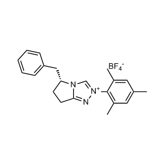 (R)-5-Benzyl-2-mesityl-6,7-dihydro-5H-pyrrolo[2,1-c][1,2,4]triazol-2-ium tetrafluoroborate