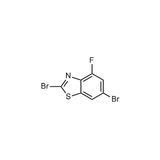 2,6-Dibromo-4-fluorobenzo[d]thiazole