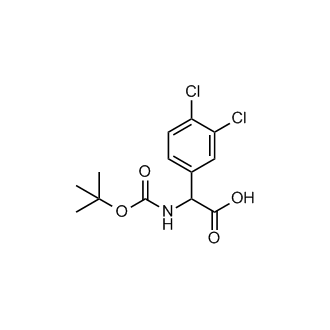 2-((tert-Butoxycarbonyl)amino)-2-(3,4-dichlorophenyl)acetic acid