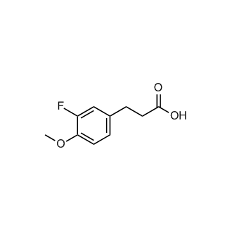 3-(3-Fluoro-4-methoxyphenyl)propanoic acid