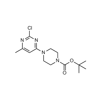 tert-Butyl 4-(2-chloro-6-methylpyrimidin-4-yl)piperazine-1-carboxylate