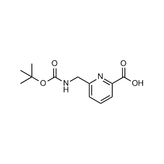 6-(((tert-Butoxycarbonyl)amino)methyl)picolinic acid