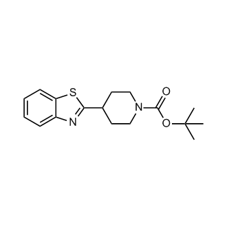 tert-Butyl 4-(benzo[d]thiazol-2-yl)piperidine-1-carboxylate