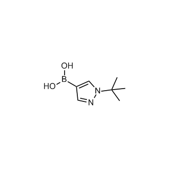 (1-(tert-Butyl)-1H-pyrazol-4-yl)boronic acid