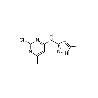 2-Chloro-6-methyl-N-(5-methyl-1H-pyrazol-3-yl)pyrimidin-4-amine