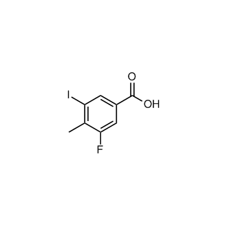 3-Fluoro-5-iodo-4-methylbenzoic acid