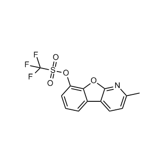 2-Methylbenzofuro[2,3-b]pyridin-8-yl trifluoromethanesulfonate