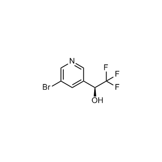 (S)-1-(5-Bromopyridin-3-yl)-2,2,2-trifluoroethan-1-ol