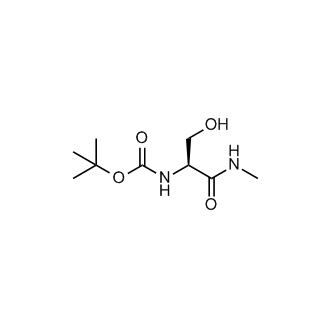 tert-Butyl (S)-(3-hydroxy-1-(methylamino)-1-oxopropan-2-yl)carbamate