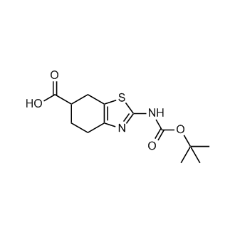 2-((tert-Butoxycarbonyl)amino)-4,5,6,7-tetrahydrobenzo[d]thiazole-6-carboxylic acid