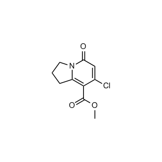Methyl 7-chloro-5-oxo-1,2,3,5-tetrahydroindolizine-8-carboxylate