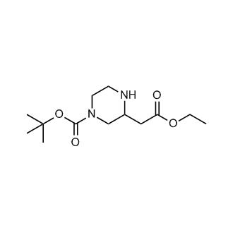 tert-Butyl 3-(2-ethoxy-2-oxoethyl)piperazine-1-carboxylate